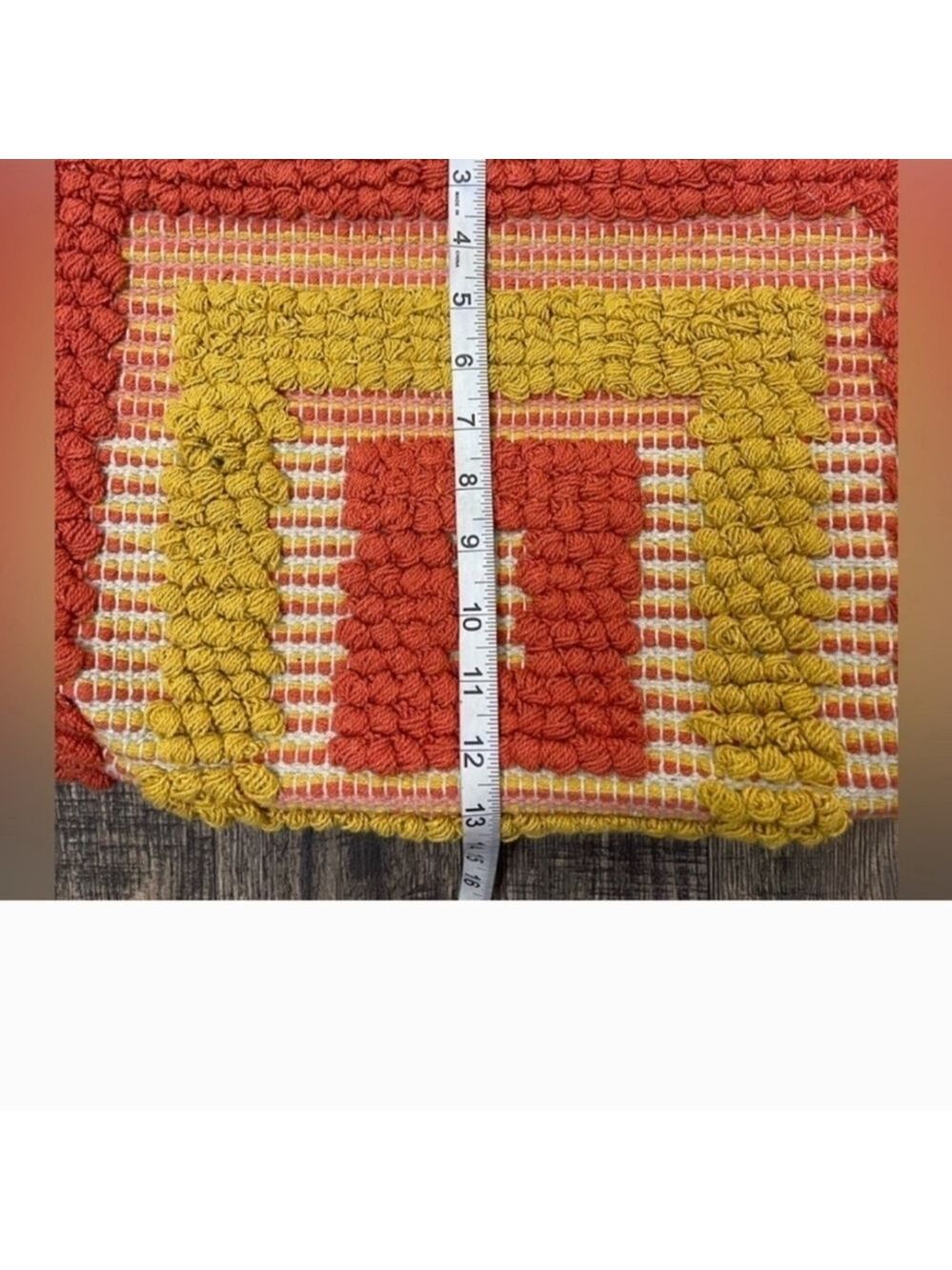 Crochet Tote Bag Colorful BIG! - Picture 10 of 12